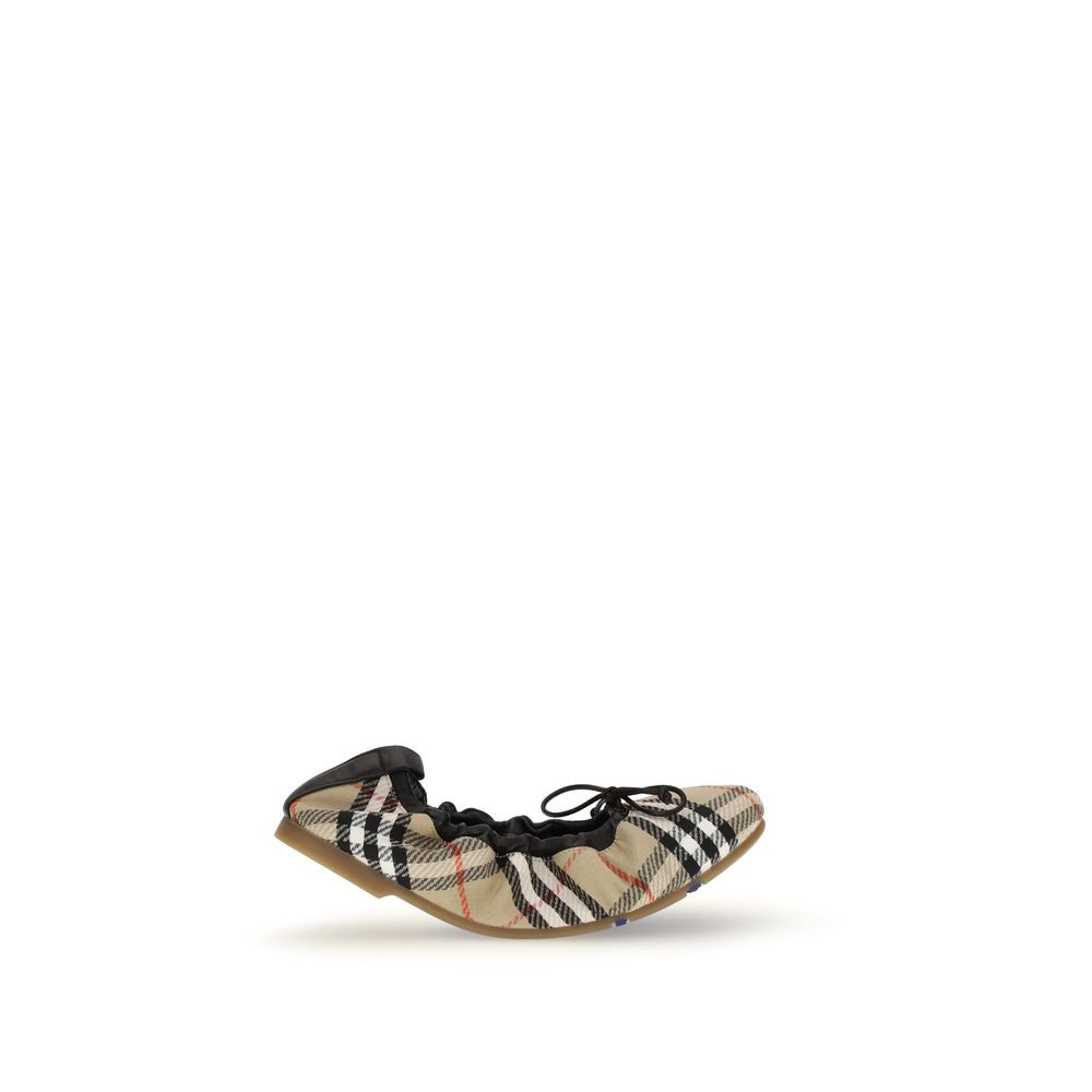 Burberry Multicolor Polyester Ballet Flats - Luxe Nova