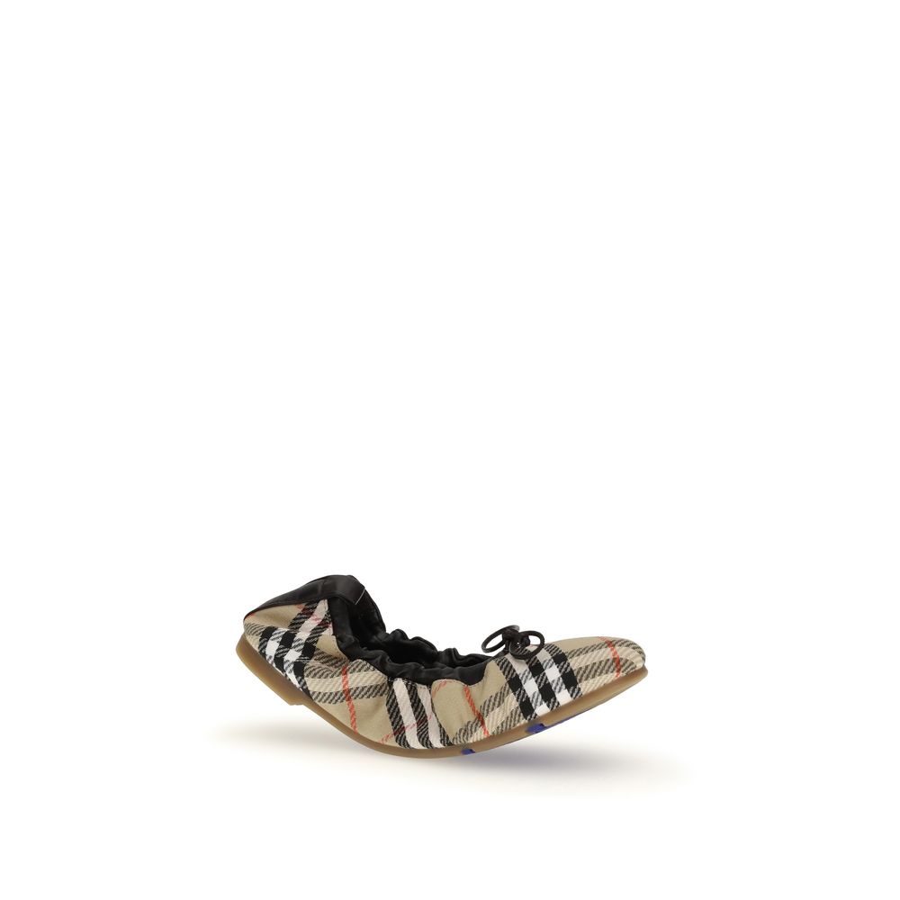 Burberry Multicolor Polyester Ballet Flats - Luxe Nova