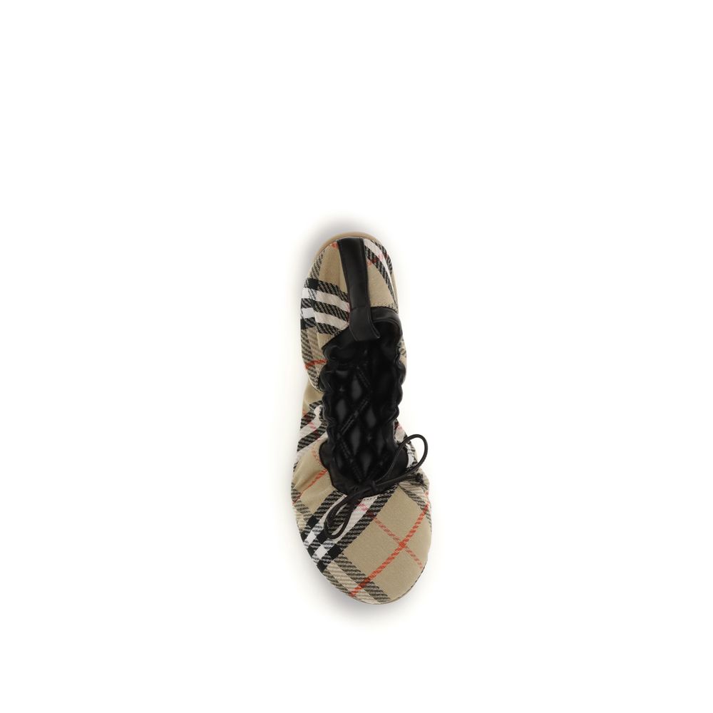 Burberry Multicolor Polyester Ballet Flats - Luxe Nova