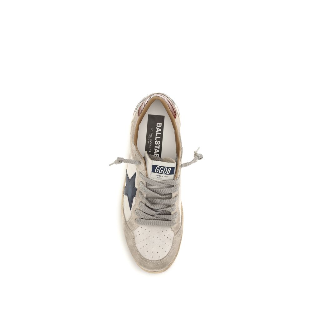 Golden Goose White Calf Leather Bos Taurus Low Top Sneakers - Luxe Nova