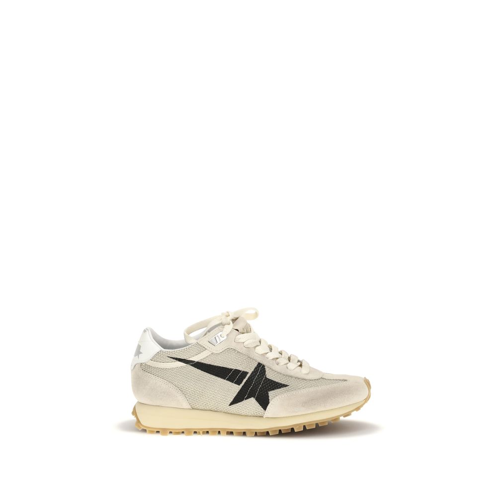 Golden Goose Beige Rubber Athletic Sneakers - Luxe Nova