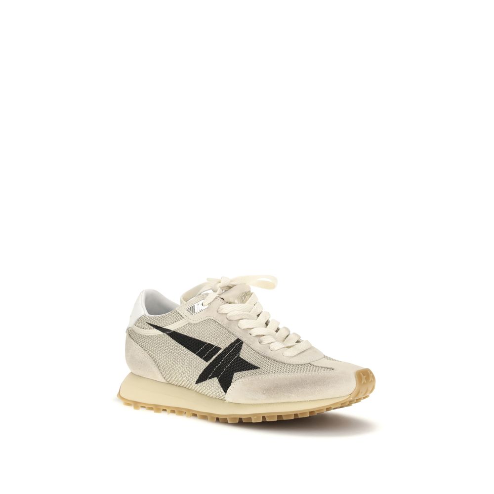Golden Goose Beige Rubber Athletic Sneakers - Luxe Nova