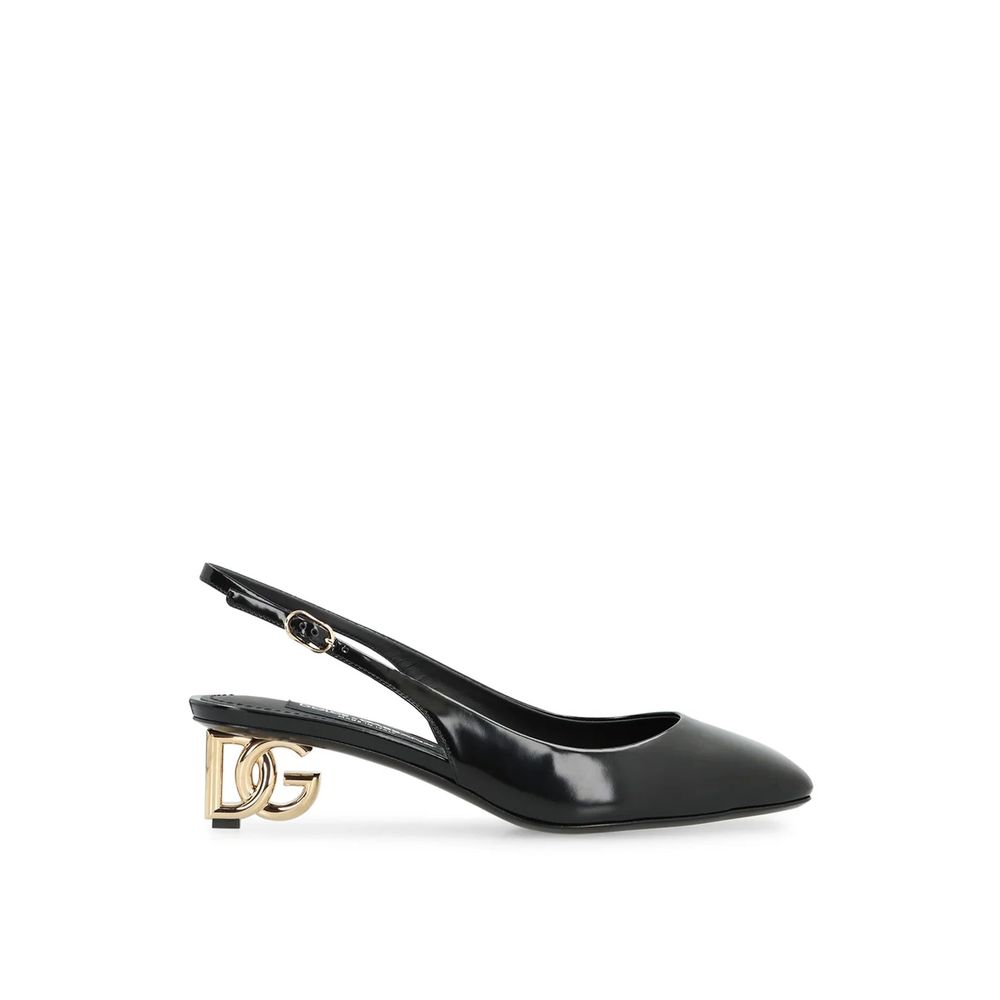 Dolce & Gabbana Black Calfskin Pumps - Luxe Nova