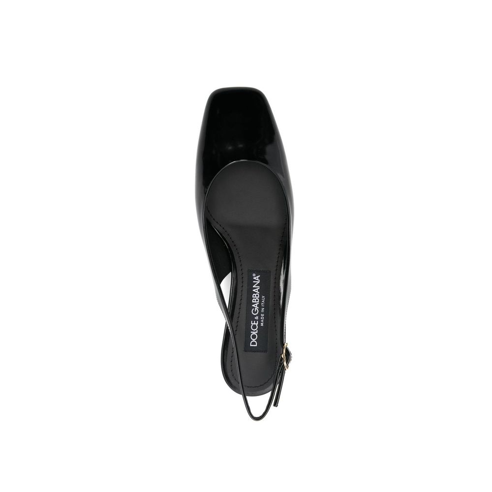 Dolce & Gabbana Black Calfskin Pumps - Luxe Nova