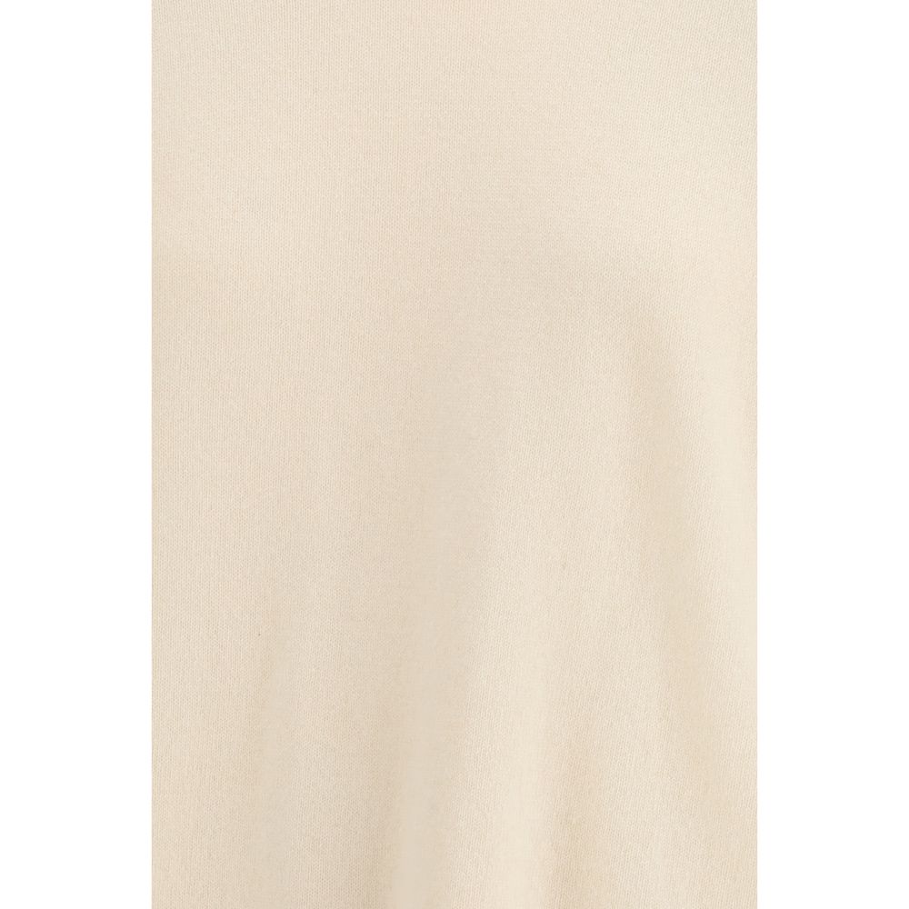 Allude Beige Cashmere Cashmere Sweater