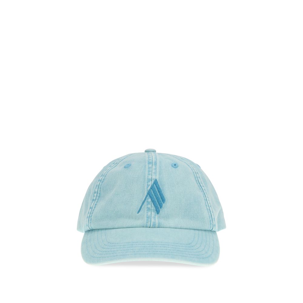 The Attico Blue Cotton Cap (Baseball Hat) - Luxe Nova