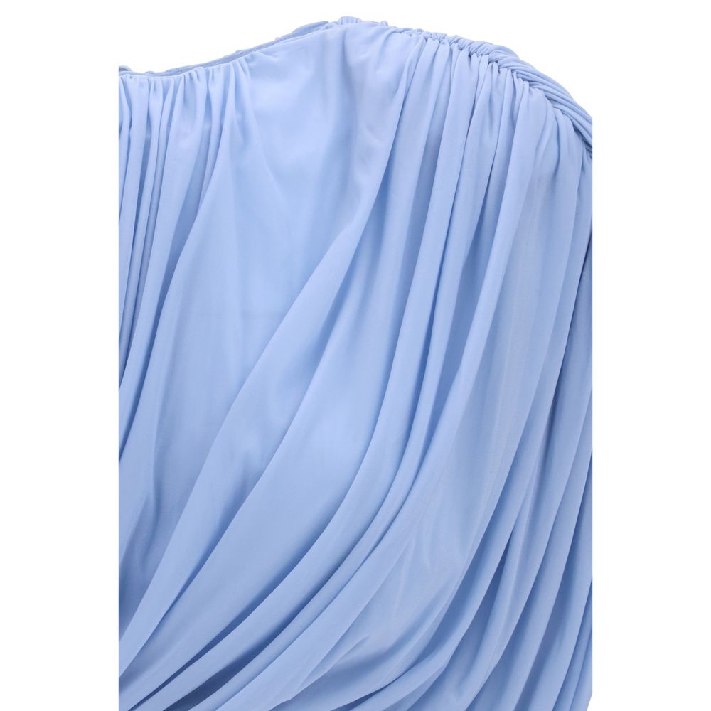 Magda Butrym Blue Copper Blouse