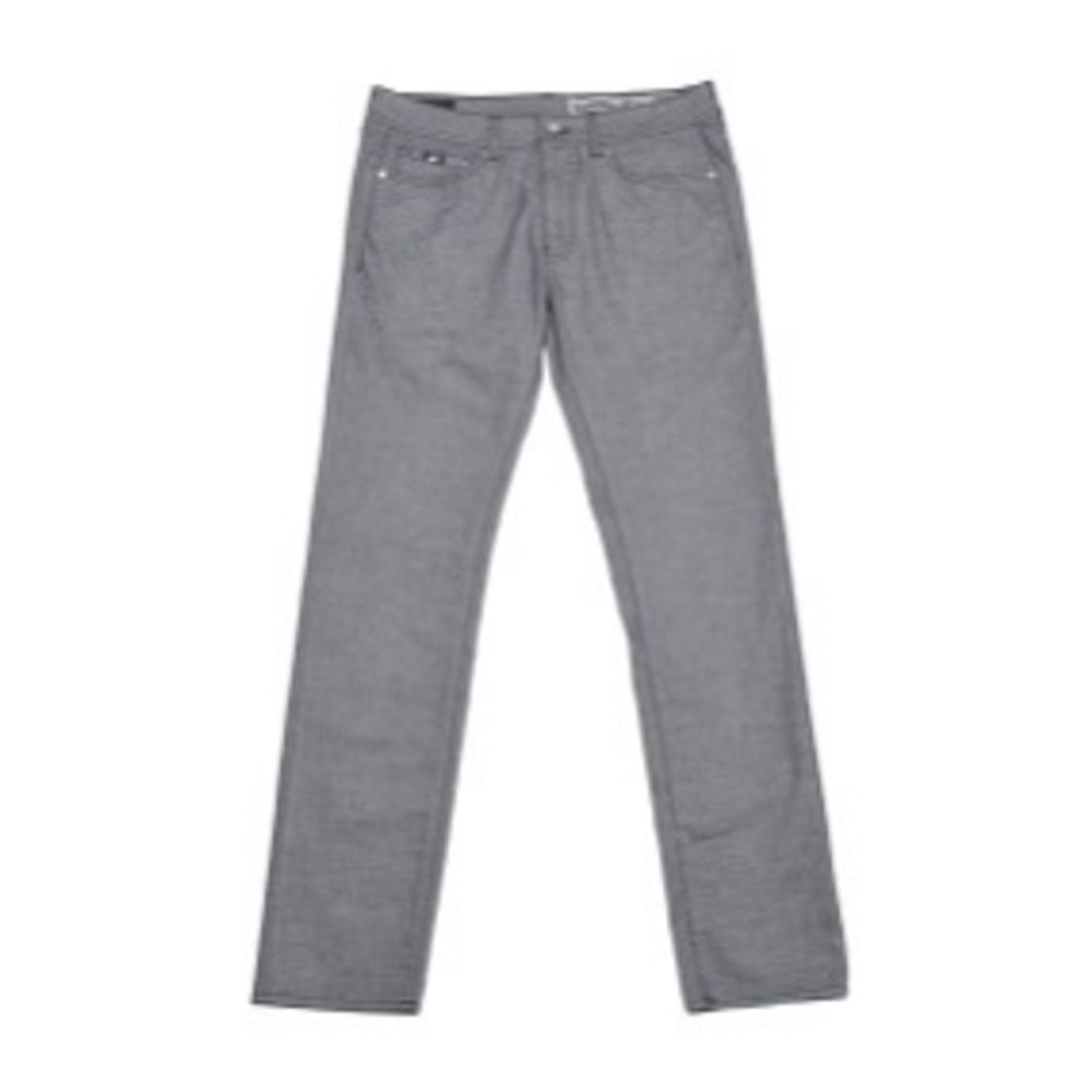 Gas Blue Cotton Straight-Leg Jeans