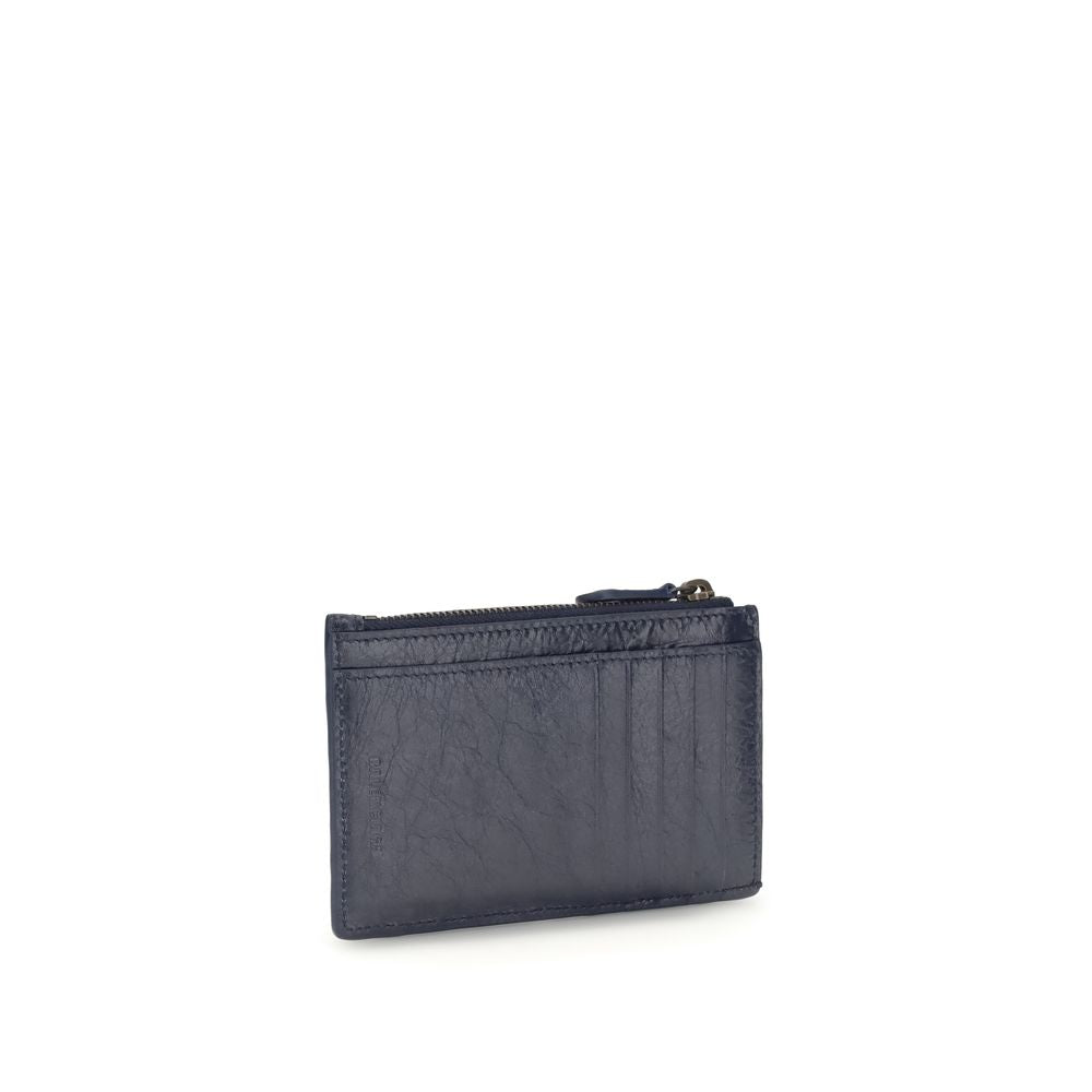 Balenciaga Blue Lamb Ovis Aries Aries Wallet - Luxe Nova