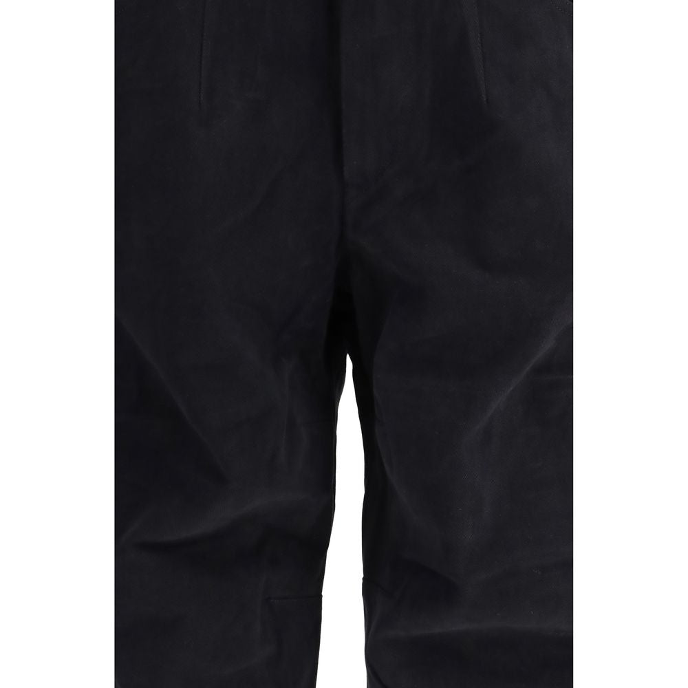Marant Etoile Black Cotton Casual Pants