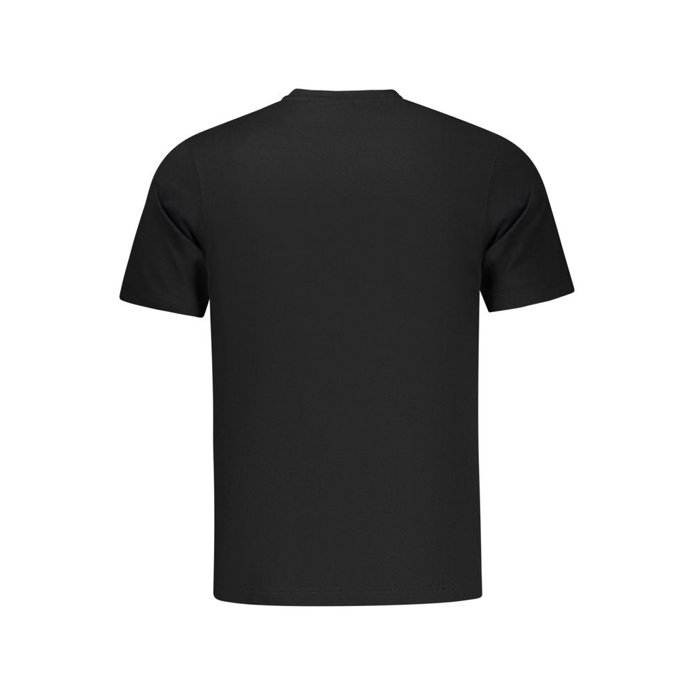 North Sails Black Cotton Men T-Shirt - Luxe Nova