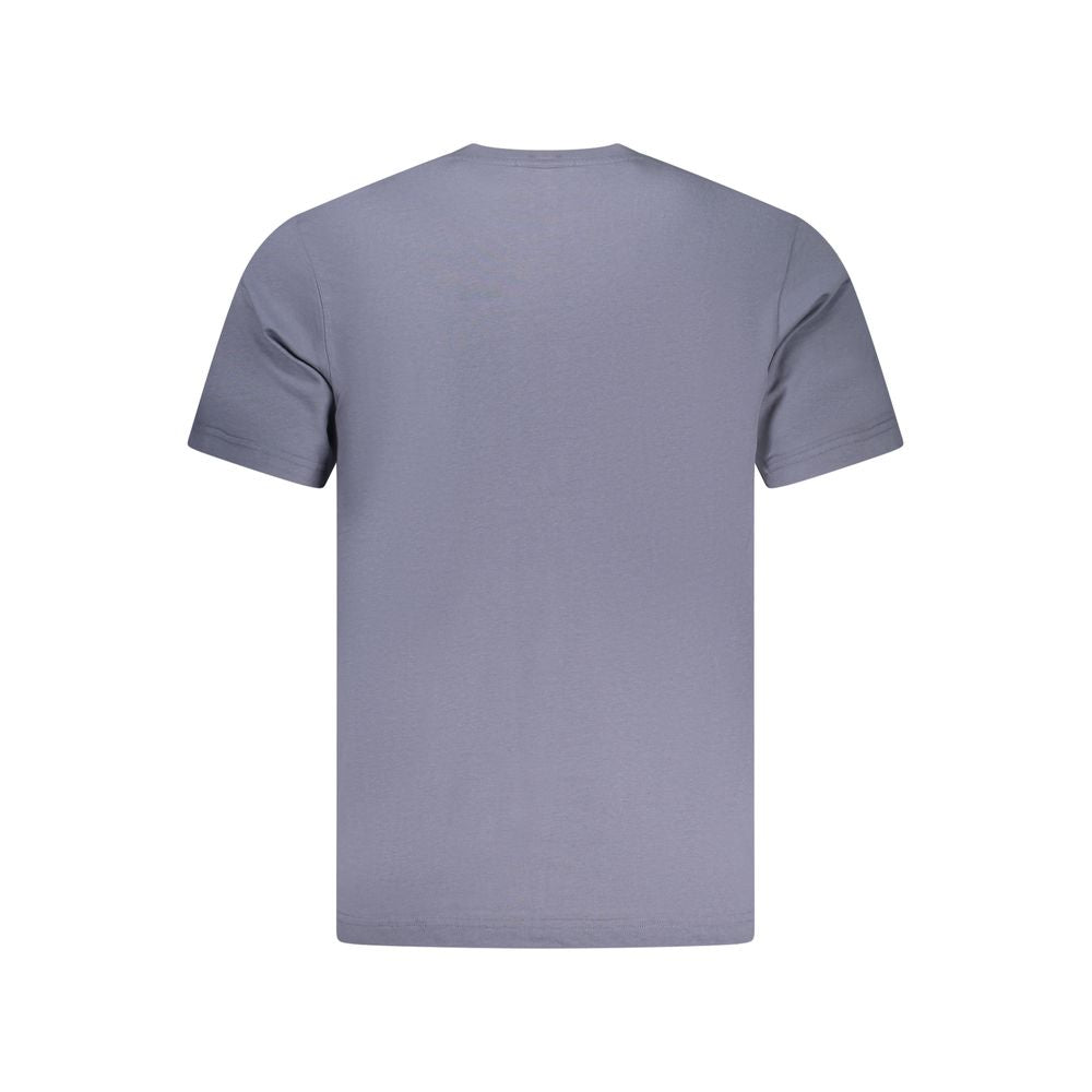 North Sails Blue Cotton Men T-Shirt - Luxe Nova