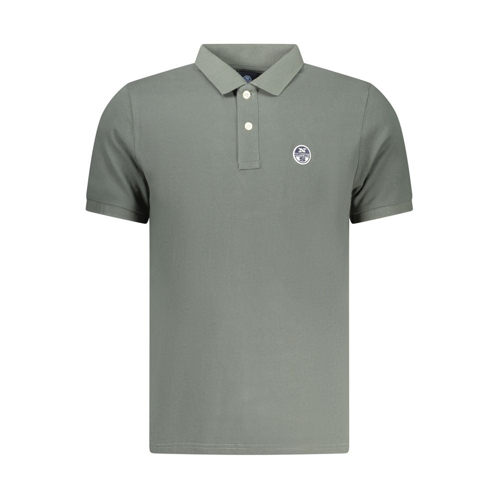 North Sails Verde Cotton Men Polo - Luxe Nova