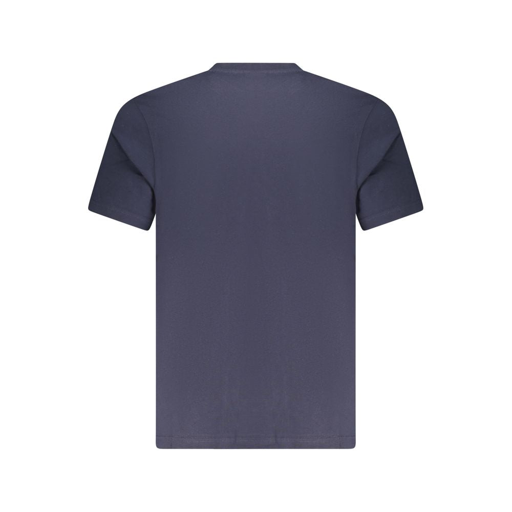 North Sails Blue Cotton Men T-Shirt - Luxe Nova