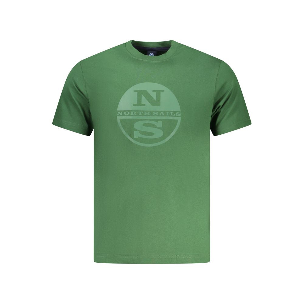 North Sails Verde Cotton Men T-Shirt - Luxe Nova
