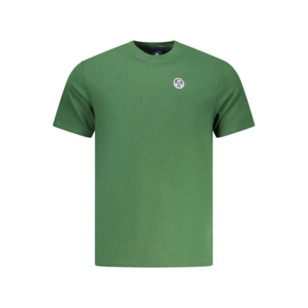 North Sails Verde Cotton Men T-Shirt - Luxe Nova