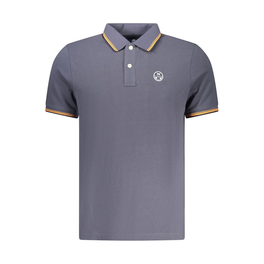North Sails Blu Cotton Men's Polo - Luxe Nova