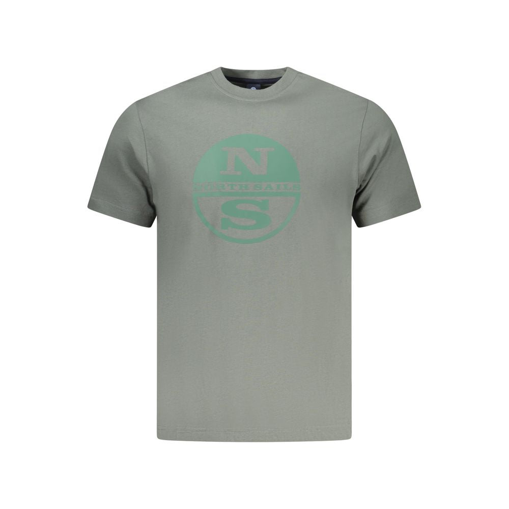 North Sails Verde Cotton Men T-Shirt - Luxe Nova