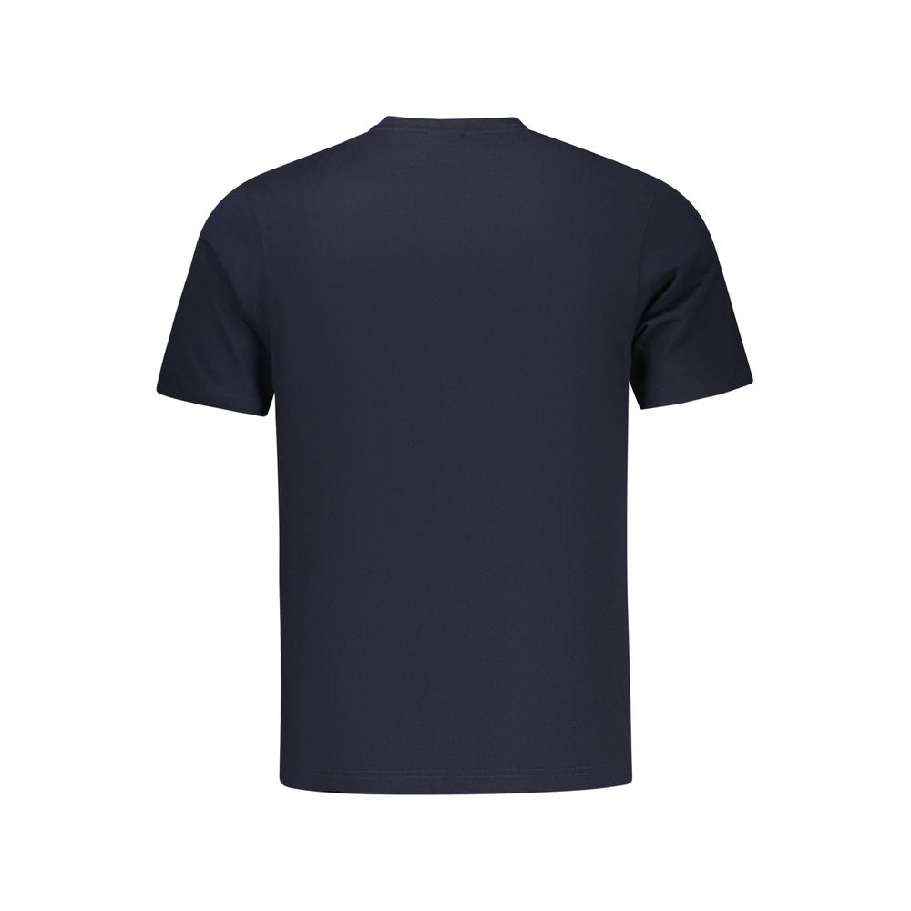 North Sails Blu Cotton Men T-Shirt - Luxe Nova