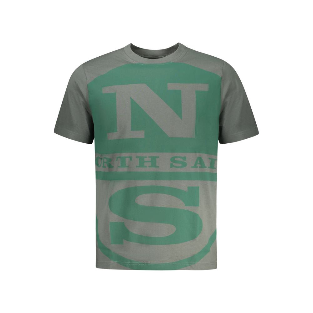 North Sails Verde Cotton Men T-Shirt - Luxe Nova