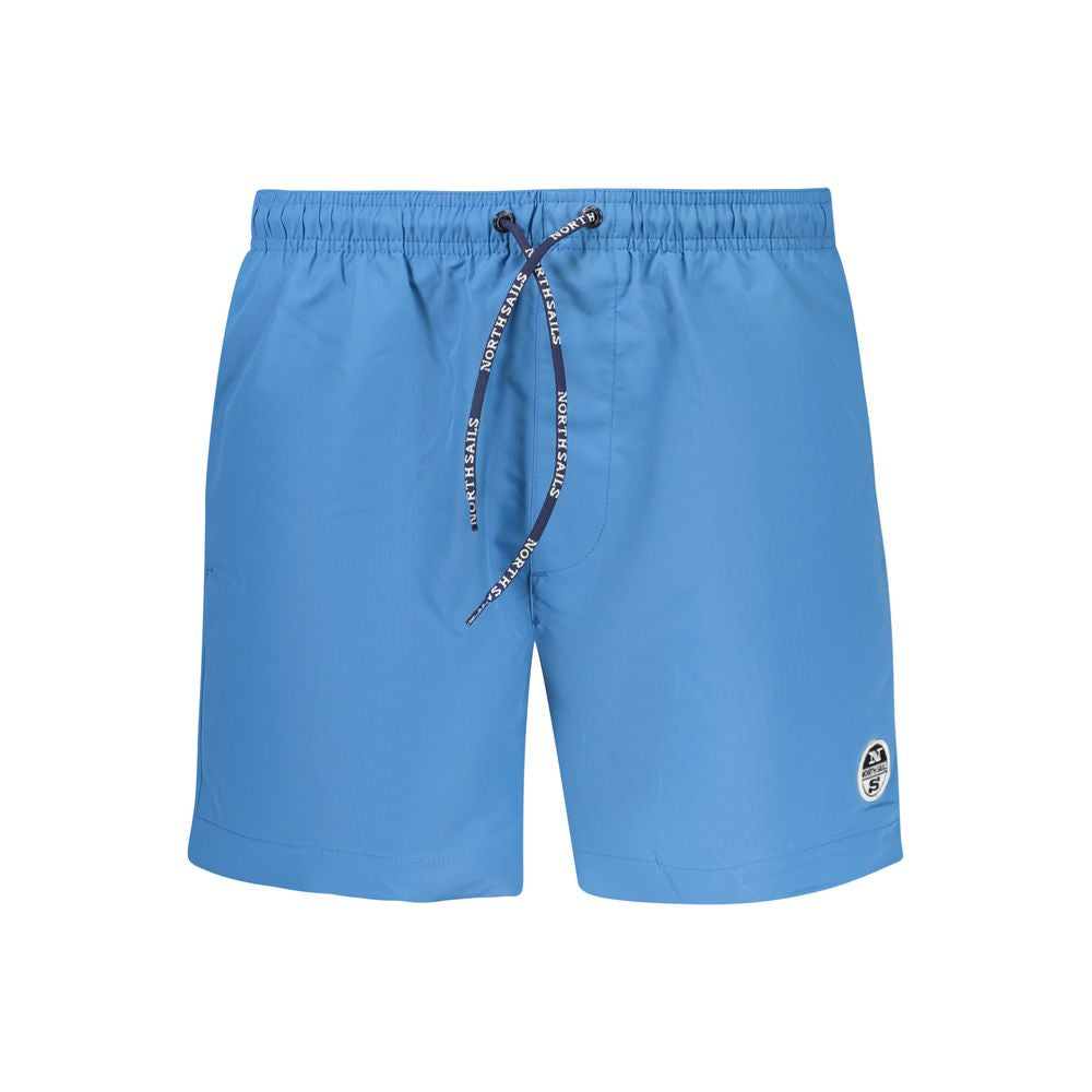 North Sails Blu Polyester Men's Swim Boxer - Luxe Nova