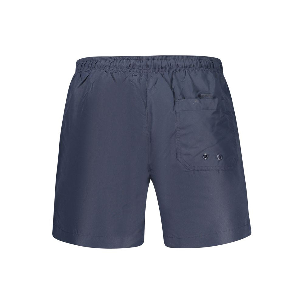 North Sails Blu Polyester Men Swim Boxer - Luxe Nova