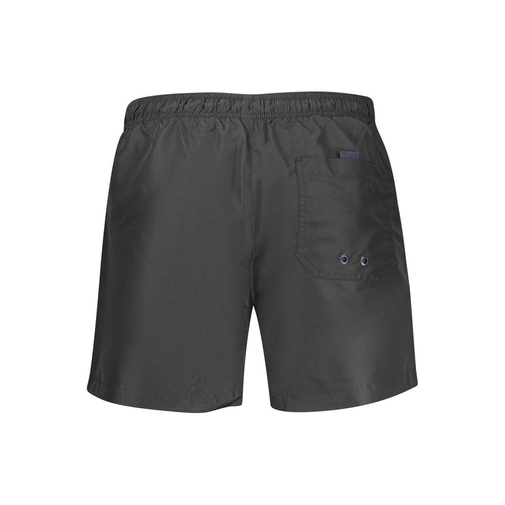 North Sails Black Polyester Men's Swim Boxer - Luxe Nova