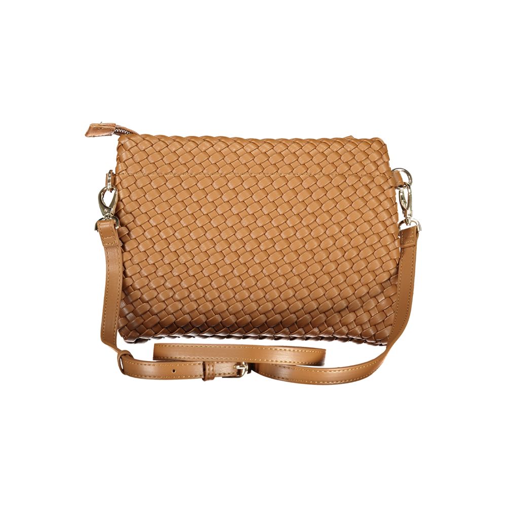 Mario Valentino Marrone Poliuretano Womens Shoulder Bag - Luxe Nova