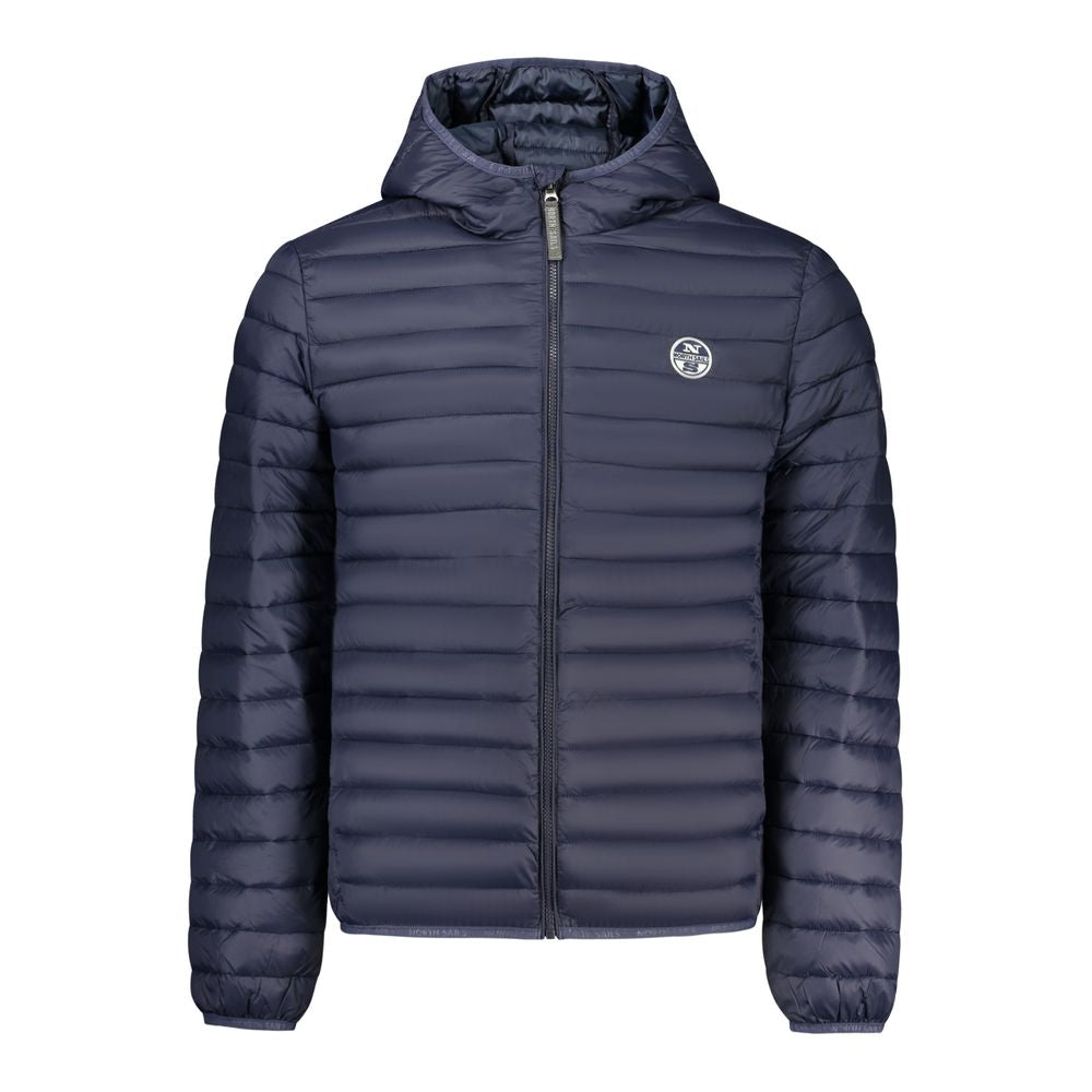 North Sails Blu Poliammide Men's Jacket - Luxe Nova