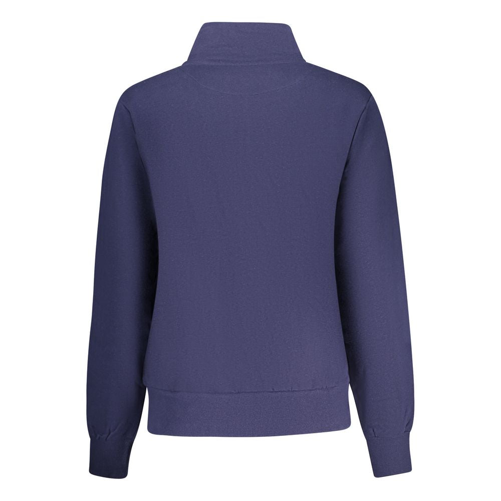 Laura Biagiotti Blu Cotton Women Sweatshirt - Luxe Nova