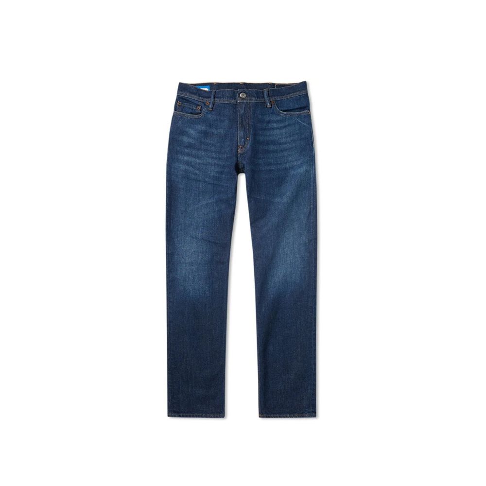 Acne Studios Blue Cotton Slim Fit Jeans