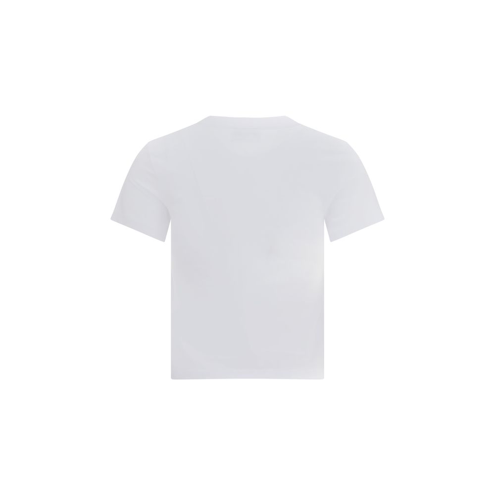Ami Paris White Cotton T-Shirt