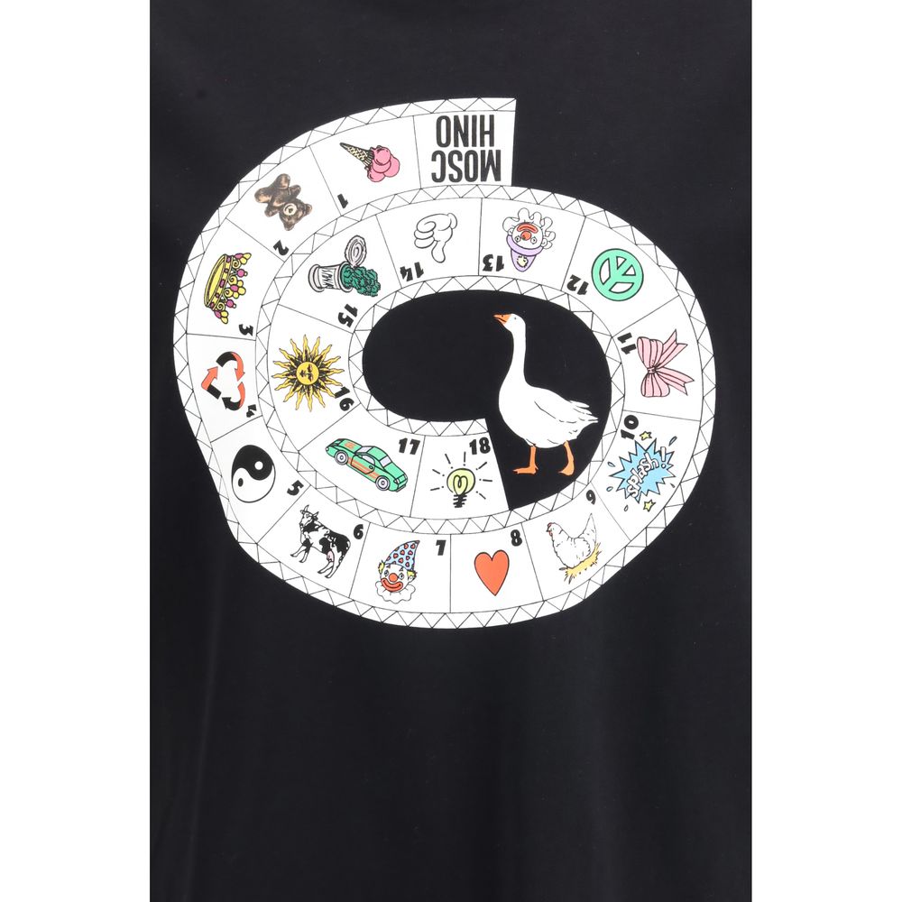 Moschino Black Cotton Bodysuit - Luxe Nova