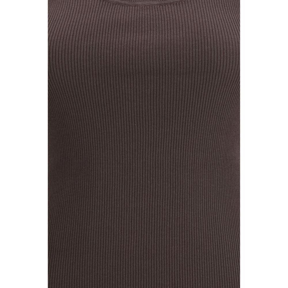 P.A.R.O.S.H. Brown Cotton Top