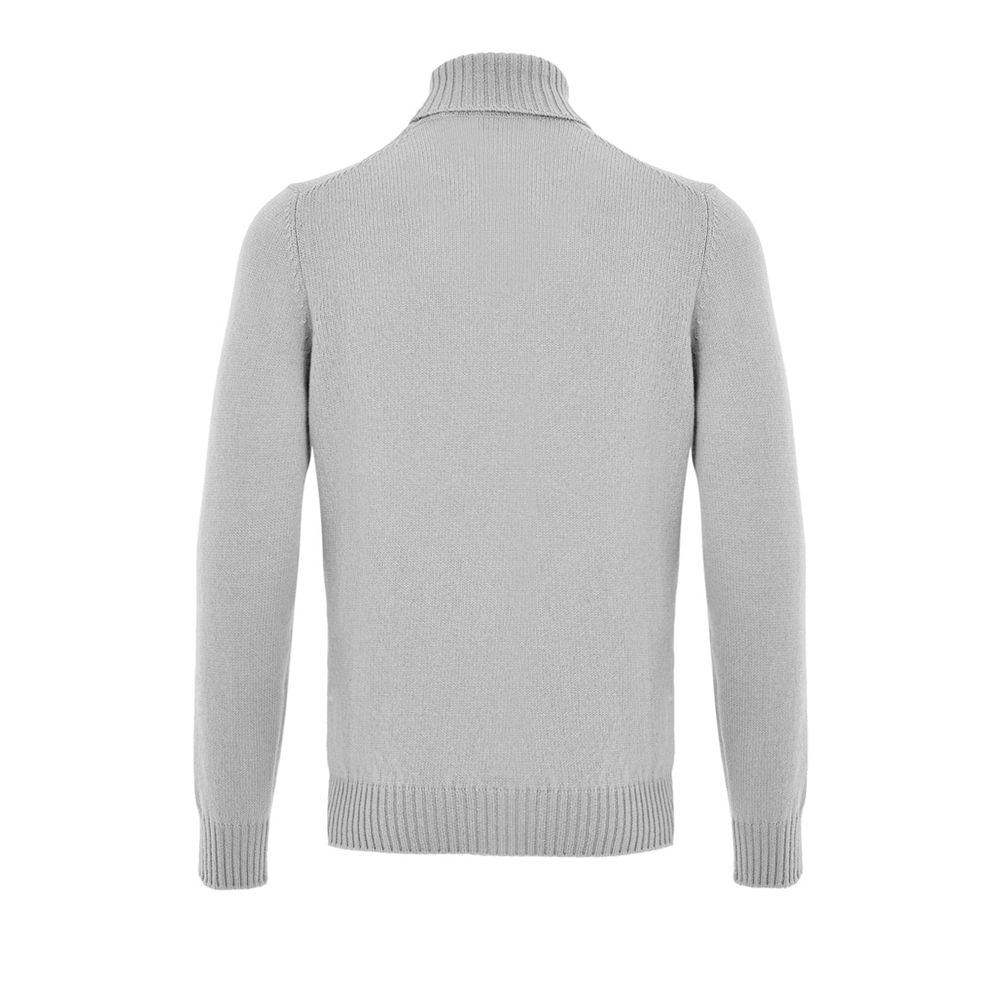 Gran Sasso Gray Wool Turtleneck