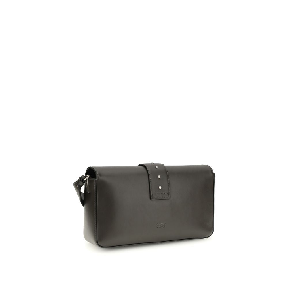 PINKO Bicolor Leather Shoulder Bag