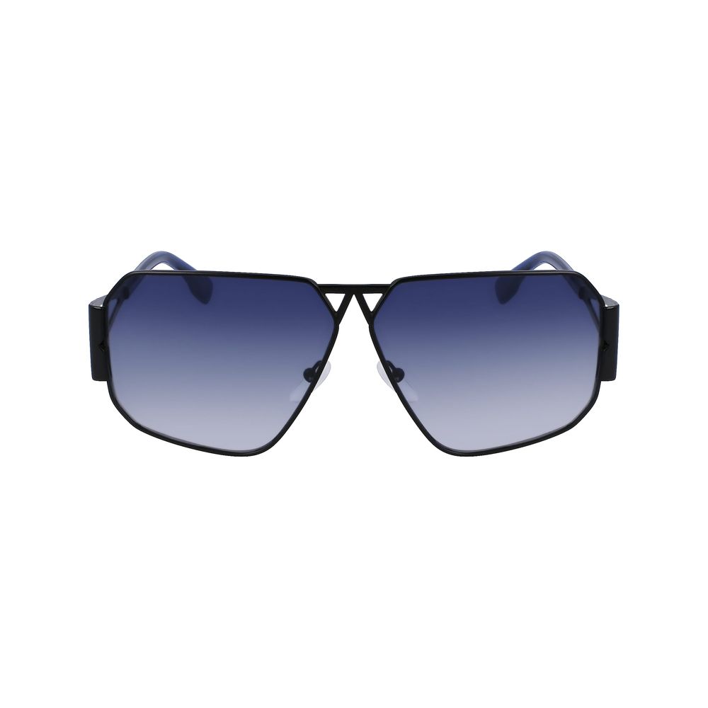 Karl Lagerfeld Black Metal Sunglasses - Luxe Nova