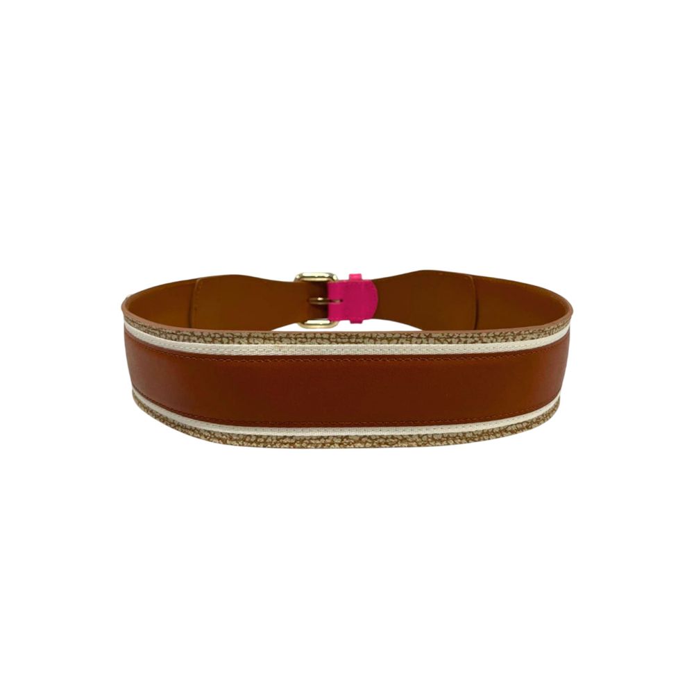 Borbonese Pink Genuine Leather Women Belt