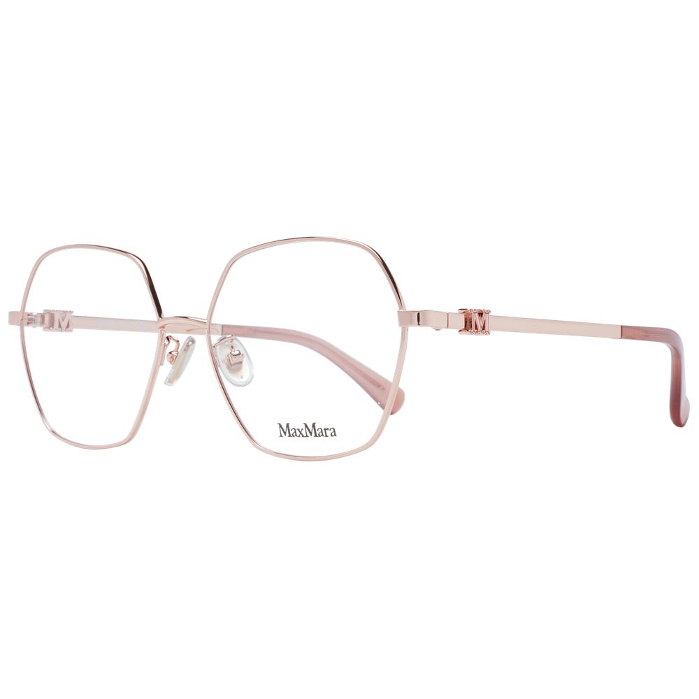 Max Mara Rose Gold Metal Glasses (Frames) - Luxe Nova