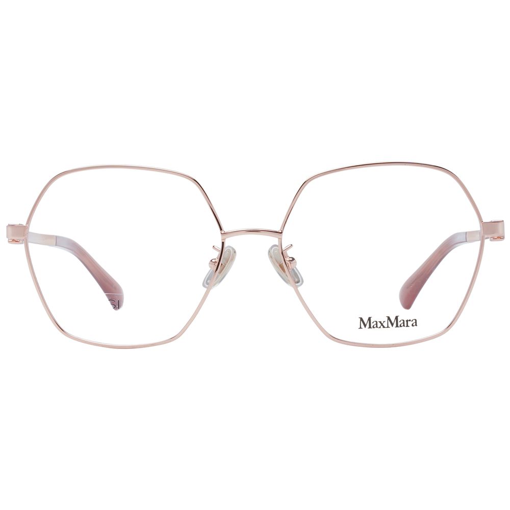 Max Mara Rose Gold Metal Glasses (Frames) - Luxe Nova