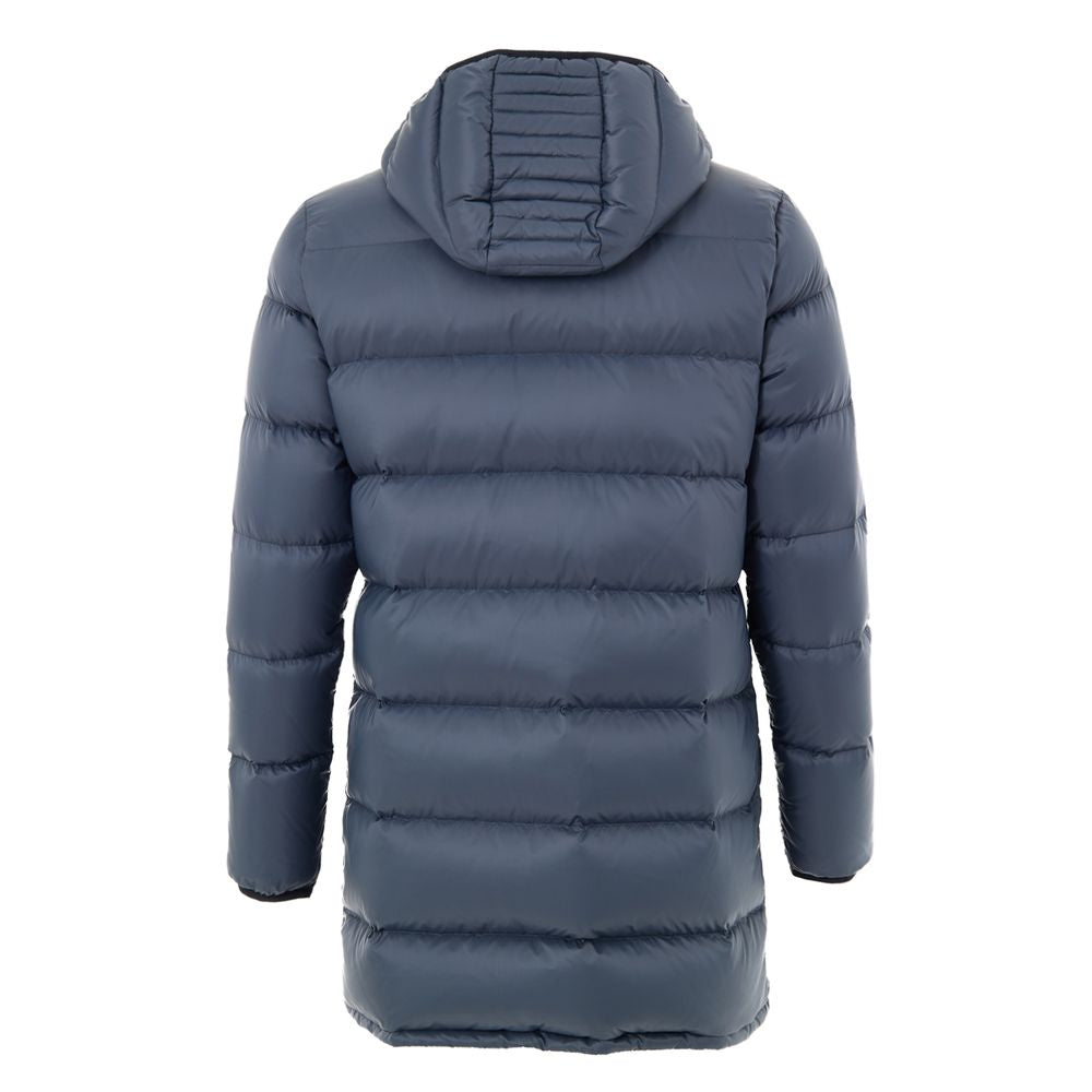 Moose Knuckles Gray Nylon Coat