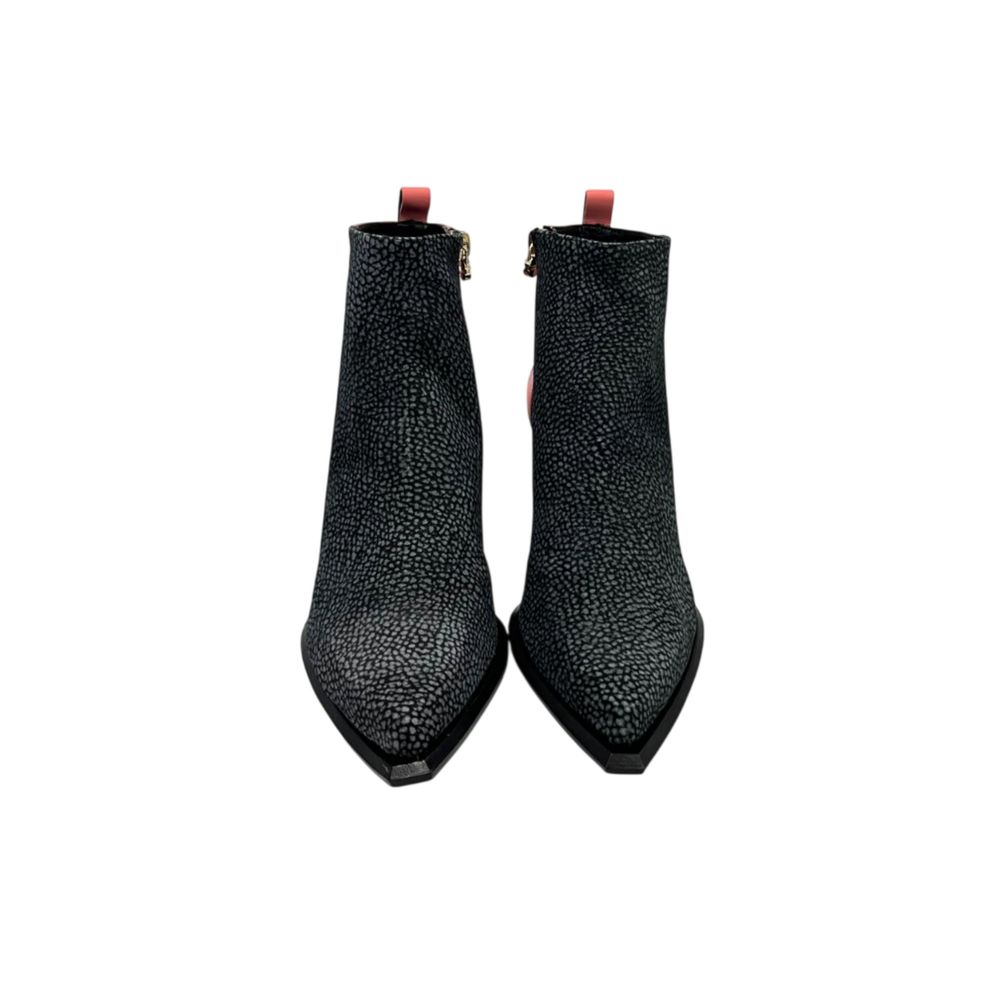 Borbonese Pink Genuine Leather Women Boot