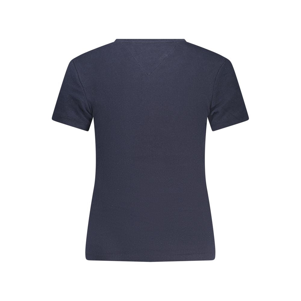 Tommy Hilfiger Blue Cotton Women's T-Shirt