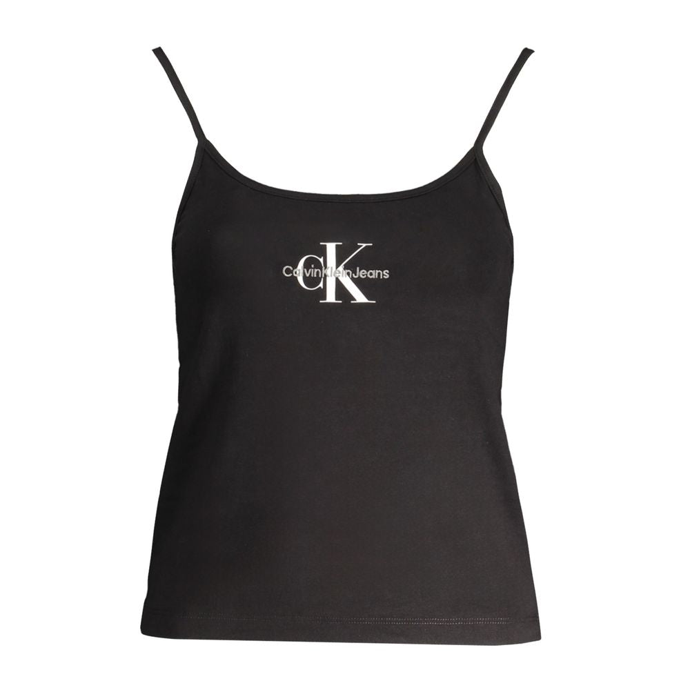 Calvin Klein Black Cotton Women's Tank Top