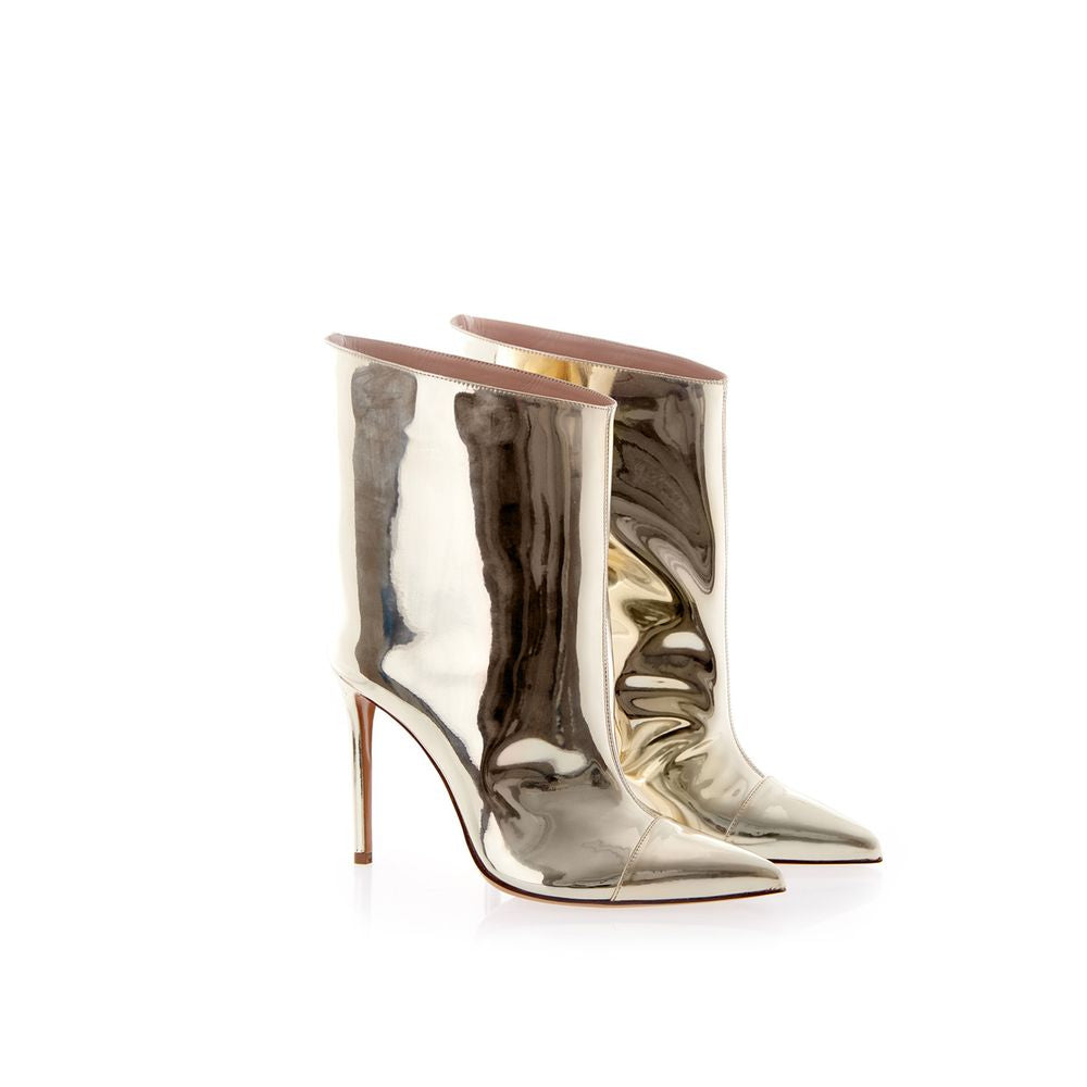 Alexandre Vauthier Multicolor Patent Leather Ankle Boots