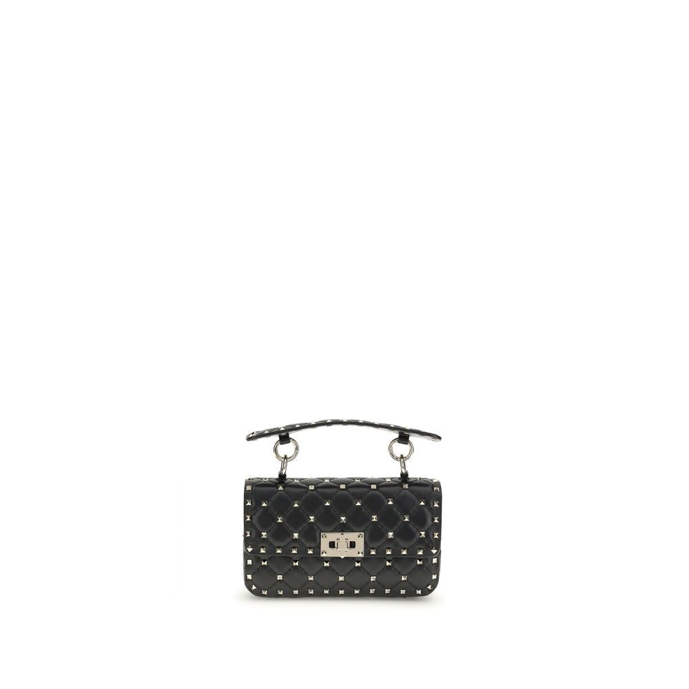 Valentino Garavani Black Lamb Ovis Aries Aries Handbag