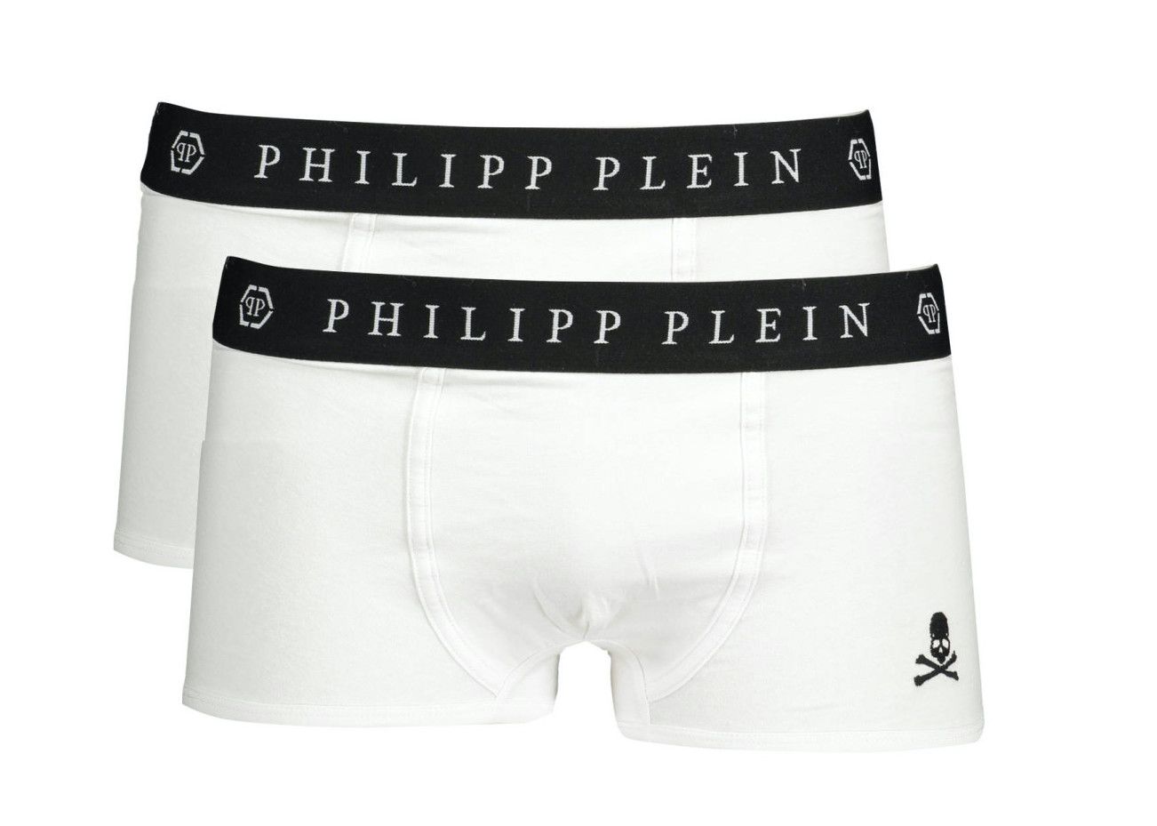 Philipp Plein White Cotton Boxers