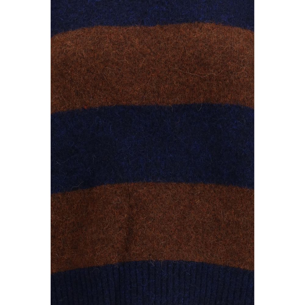 Max Mara Bordeaux Alpaca Vicugna Pacos Sweatshirt