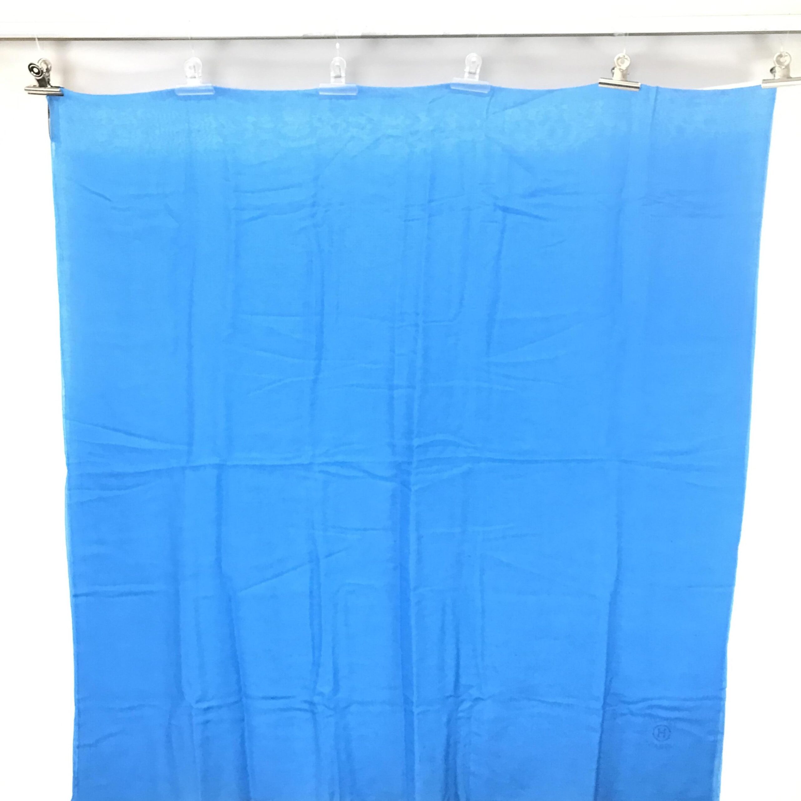 Hermès Blue Silk Scarf