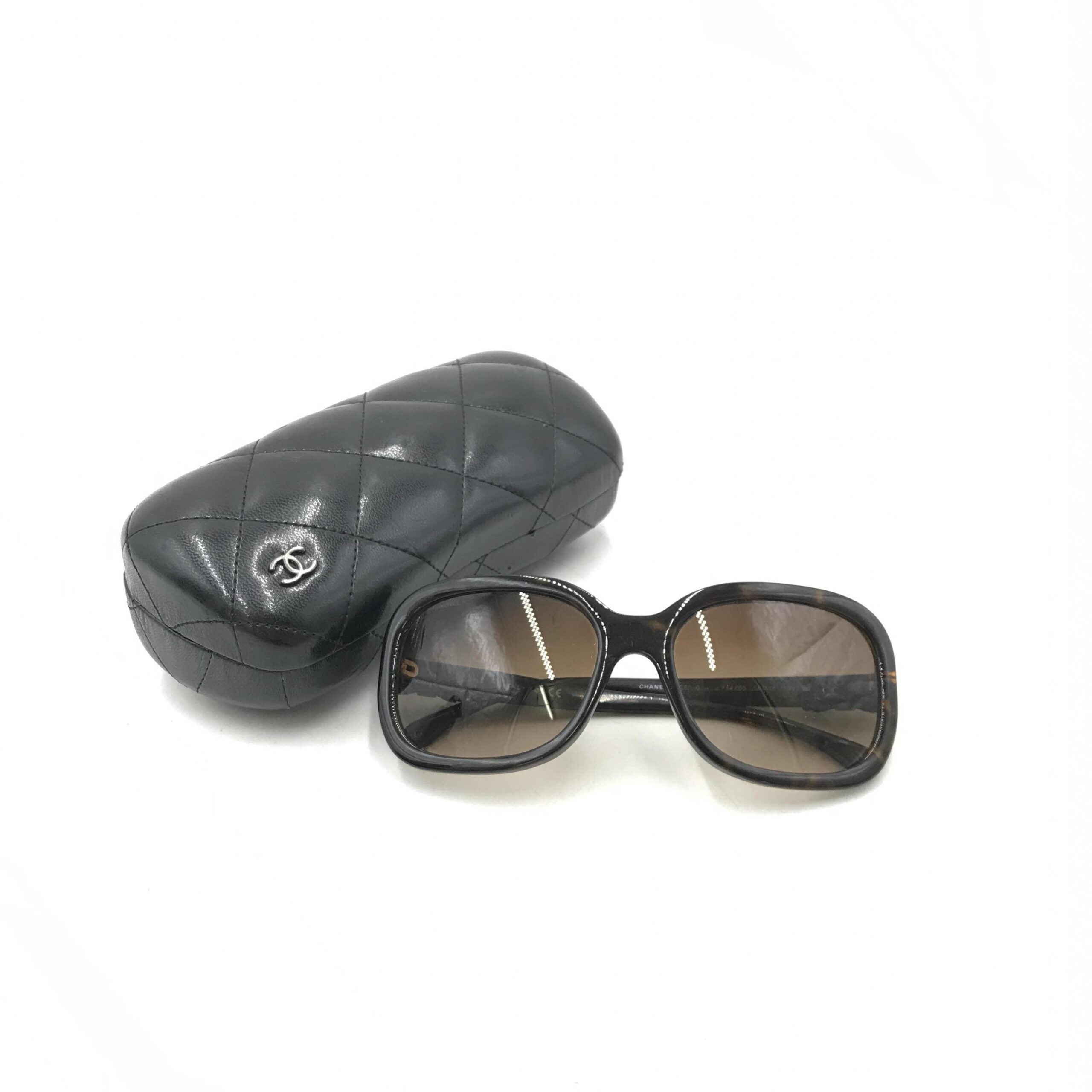 Chanel Interlocking CC Logo Oversize Sunglasses